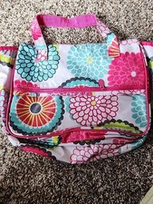 Thirty One Make Up Bag In Pink Floral Pattern