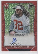 2015 Panini Prizm Rookie Signatures Red Mojo 42/99 Jalen Collins #RS-JC Auto 0a1