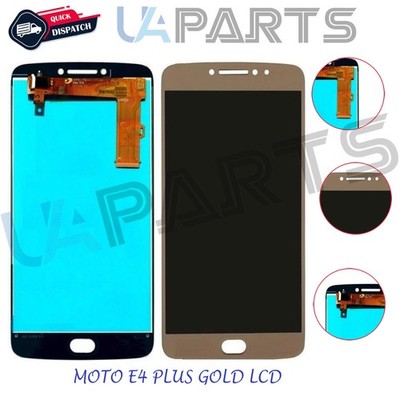 For Motorola Moto E4 Plus LCD Touch Screen Digitizer Display Assembly Gold
