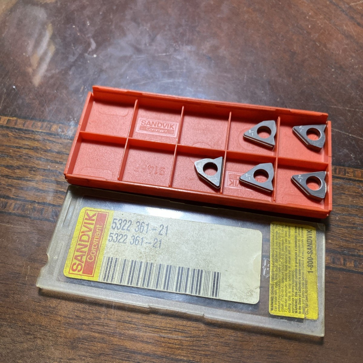 Sandvik Coromant 5322 361-21 Insert Shim - Pack of 5 (I43) | eBay