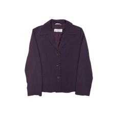 Max Mara Vintage Purple Blazer Suit Jacket Viscose Size M / 38 / 10