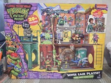 Playmates TMNT Teenage Mutant Ninja Turtle Mutant Mayhem Sewer Lair Playset