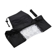 Black Nylon Camera Rain Cover for Sony Canon Nikon DSLR Rain Sleeve Protection