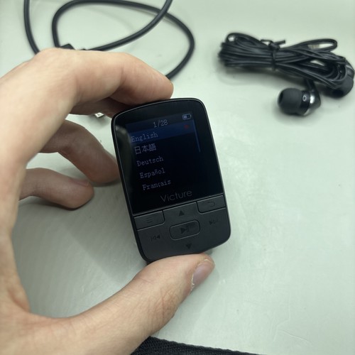 Victure M3 Portable Bluetooth MP3 Player 8GB Clip For Running - Picture 9 of 11