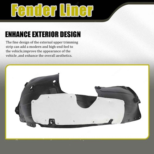 Front Driver Side Fender Liner For 2016-18 Hyundai Tucson 86811D3000 HY1248156