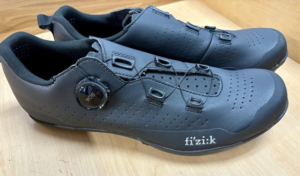 Fizik X5 Terra 男式山地自行车鞋,黑色/黑色,尺寸 44.5 US 11 — 第 2/4 张图片