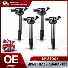 4 Pack Ignition Coil for TOYOTA Avensis T27 RAV4 XA30 XA40 1.6L 1.8L 2.0 3ZR-FAE