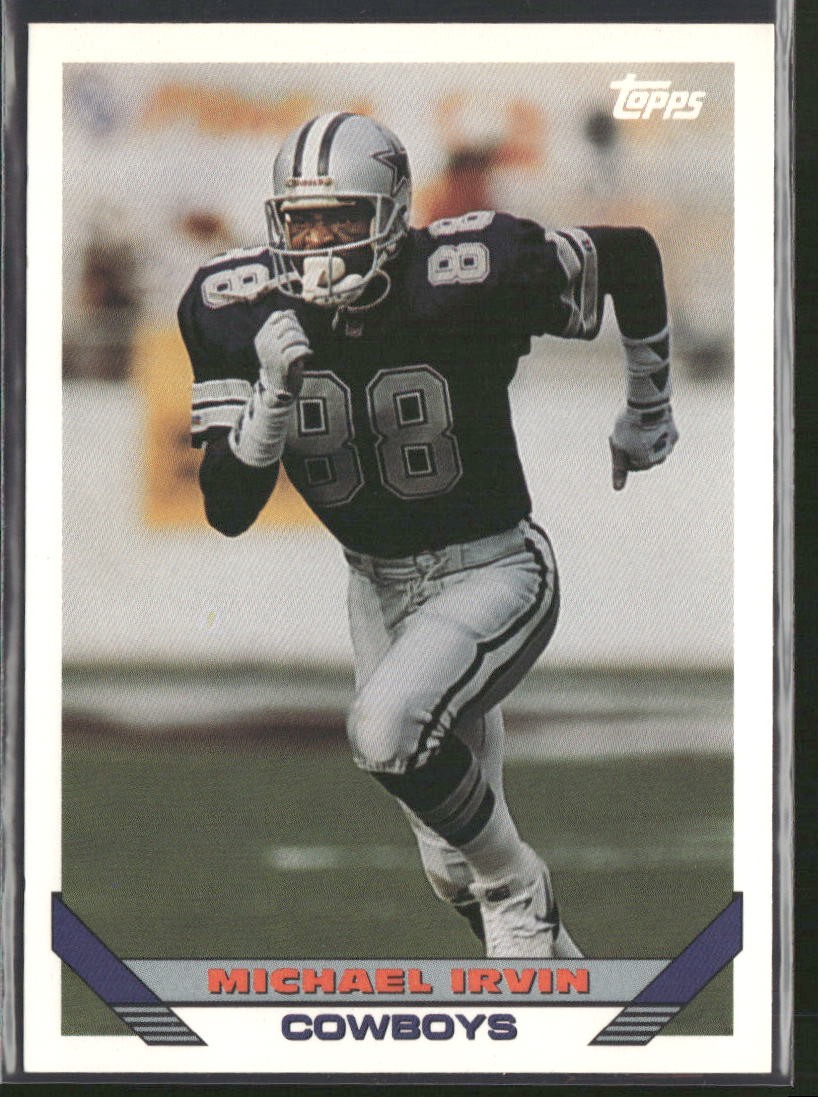 1993 Topps Michael Irvin #630 Dallas Cowboys