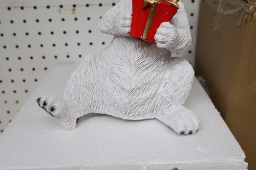 Bel Nuovo Balsamo Hill Orso Polare Famiglia Porta Calze Regalo 4001545 NATALE USA - Foto 6 di 9