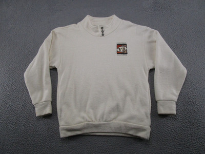 Vintage 80s 90s Venice Beach Henley Sweatshirt Gravity Force USA Size M Read