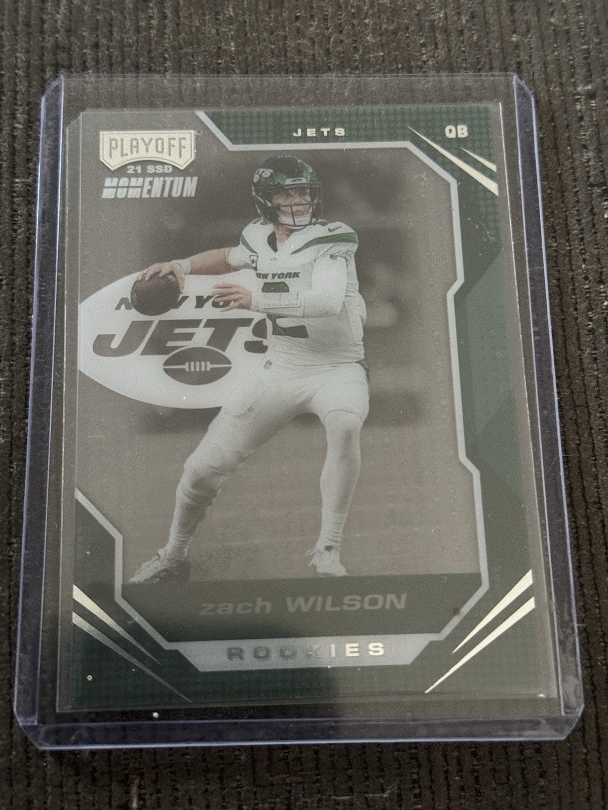 2021 Panini Chronicles - Playoff Momentum Rookies Zach Wilson #PMR-2 (RC)