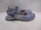 Women's, Merrell, Blue Leather, Strappy, Sandals, Shoes, Size, 10