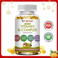 Vitamin B Complex Supplement - Super B Vitamin, Energy, Metabolism, Immune Boost