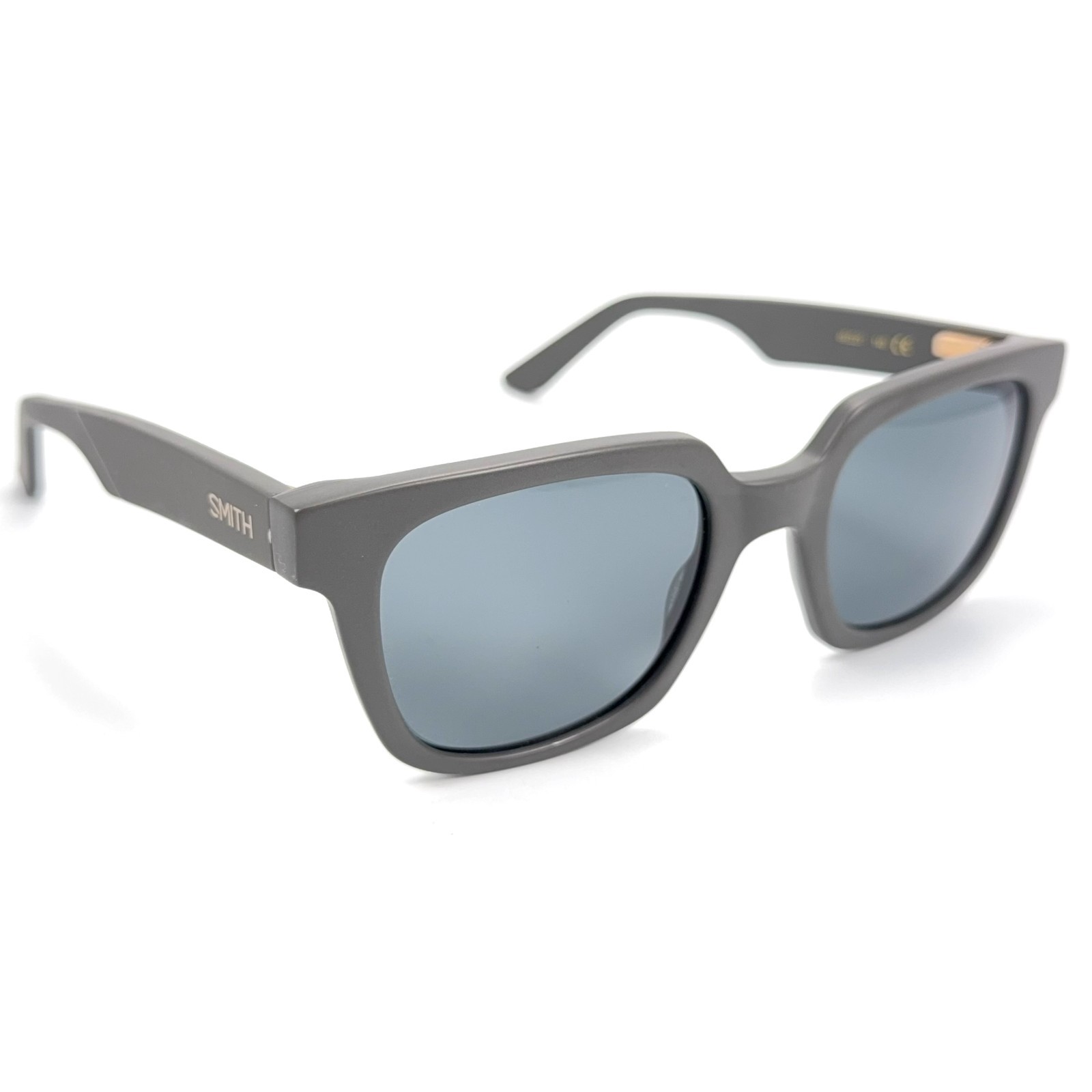 SMITH Cashout Matte Gravy HWJ Charcoal Sunglasses 49-21-140 Grey Lenses