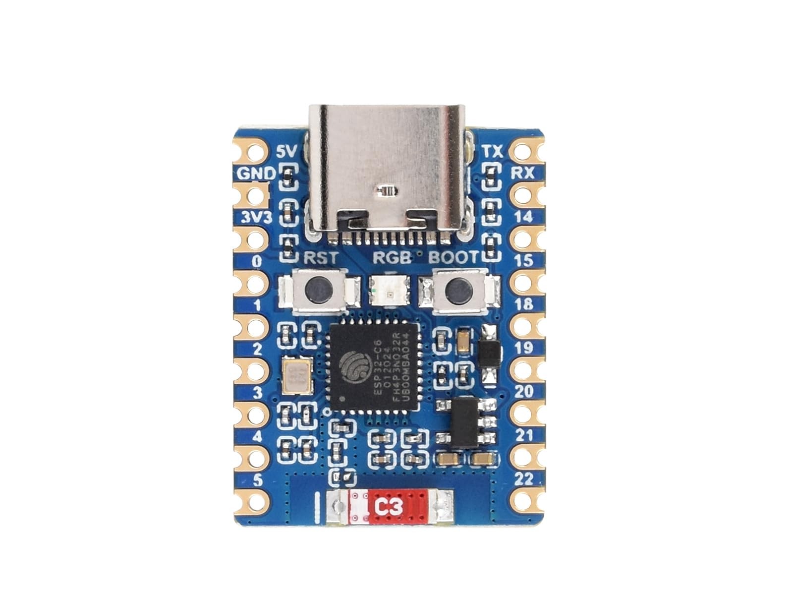 Contrôleur ESP32-C6 Mini pour automatiser vos capteurs de maison connectée sans fil