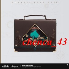 Official Honkai Star Rail Aventurine Series PU Itabag Handbag Shoulder Backpack