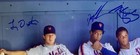 NY METS Doc Gooden, Darryl Strawberry & Lenny Dykstra Signed 16x20 FRAMED JSA!!! — photo 2