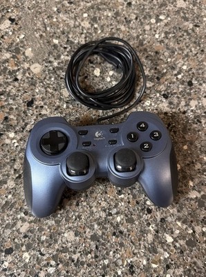 Logitech RumblePad 2 USB Game Controller PC Dual Analog Tested Working
