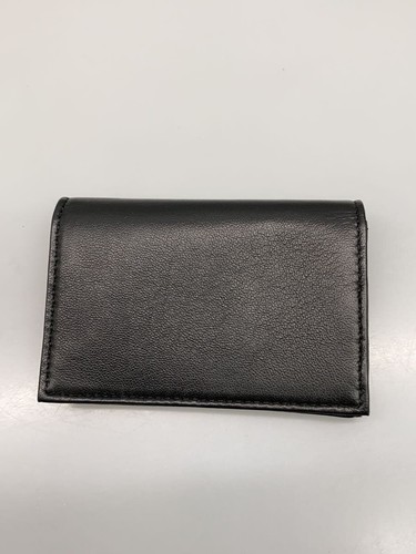 Estuche para tarjetas DIESEL de cuero negro para hombre - Imagen 2 de 5
