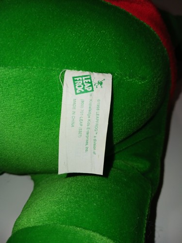 Vintage Leap Frog READ & SING LITTLE LEAP Interactive Educational Plush Doll - Picture 5 of 8