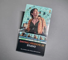 (New - Unused) DaVinci Resolve Studio VERSION 20 (LATEST) - Full Studio License