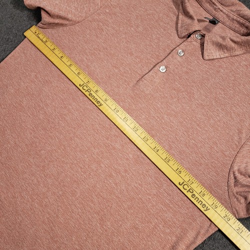 Vuori Polo Shirt Mens Small Red Strato Tech Polo Stretch Performance Golf V188 - Picture 5 of 8