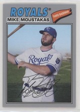 2018 Topps Archives 1977 Design Silver 78/99 Mike Moustakas #103 0y9u
