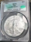New Listing2024 Silver Eagle CAC MS70 White No Spots Best Price on Ebay* CHRC