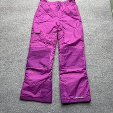 Columbia girls snow/ski pants size xl 18-20 bugaboo purple