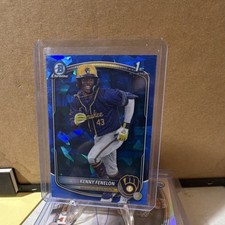 Bowman Chrome Sapphire Kenny Fenelon BCP-190 2025 Brewers 1st Bowman