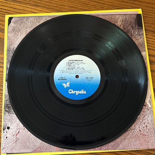 AUTOAMERICAN 1980 BLONDIE 1st Pressing TH Spin Cleaned EX/ EX - Picture 7 of 8