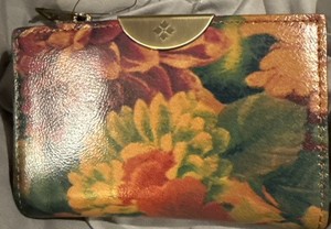 Patricia Nash Busalla Leather Bifold Zipper Wallet
