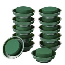 Round Floral Foam Blocks With Bowl Kit Flower Arrangement DIY Party Decor