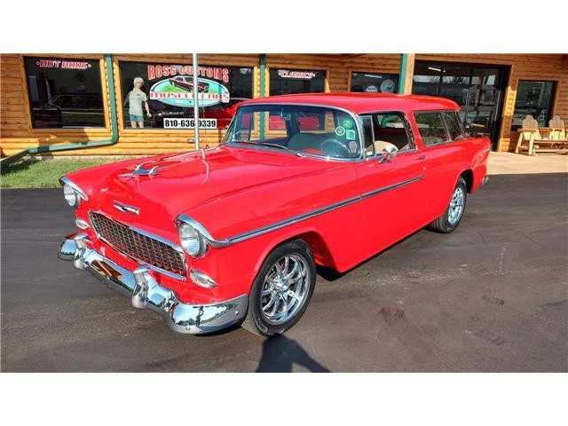 Chevrolet Nomad Bel Air 1955 vagón de 2 puertas Foto 2 de 4