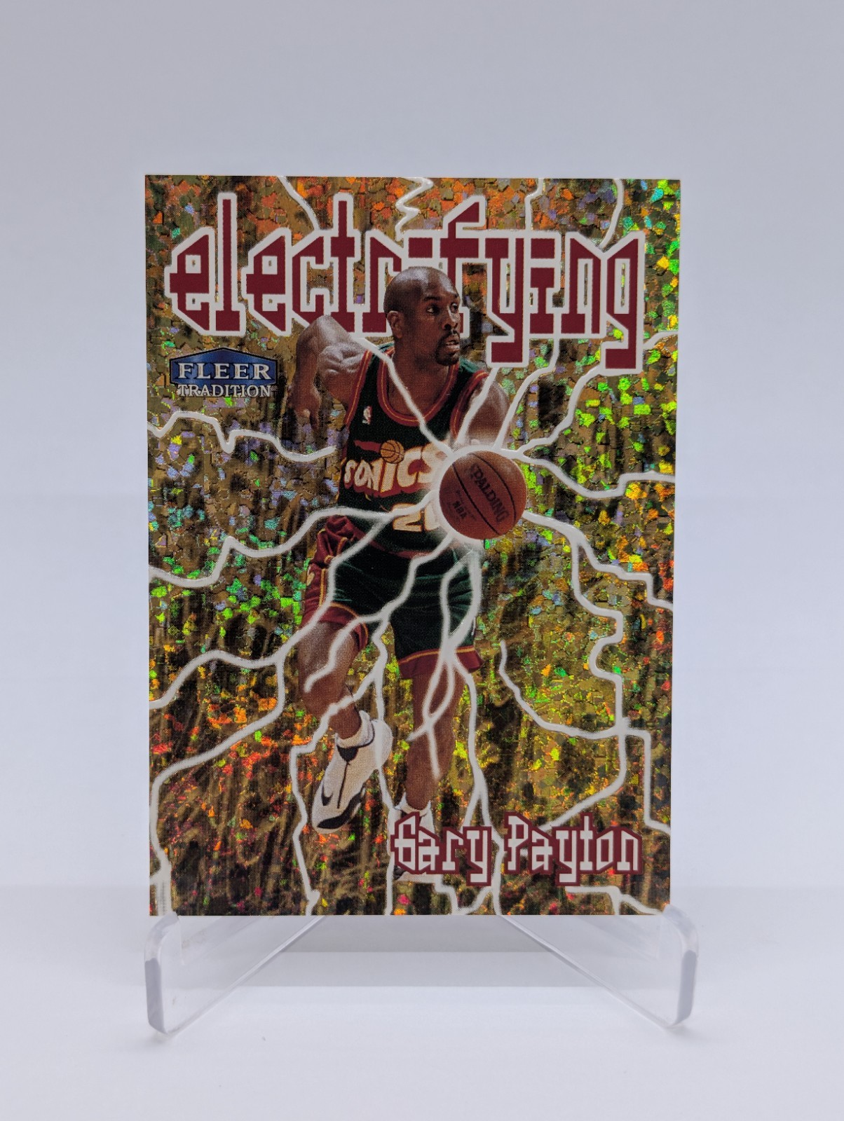 1998-99 Fleer Tradition - Electrifying Gary Payton #9 E