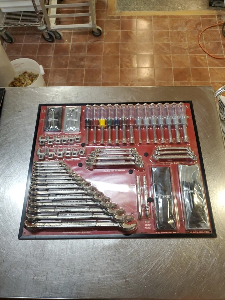 Expositor de tienda Craftsman #33396 para 475 PC MTS #33256 ver descripción montaje en pared Foto 2 de 4