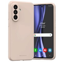 Mercury Silicone HüLle FüR Samsung Galaxy A36, Rosé-Sand