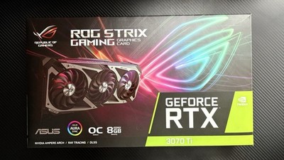 ASUS ROG Strix GeForce RTX 3070 Ti OC 8GB GDDR6X Grafikkarte