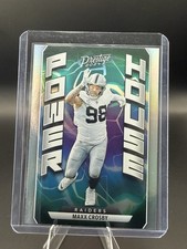 MAXX CROSBY Las Vegas Raiders 2024 Panini Prestige Power House #PH-MCY TheCondor
