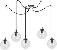 Moderne Lampe HäNgelampe Pendelleuchte 5X40W/E14 IP20 Gigi 936/5