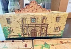 Vintage Marx Alamo Playset Walls & HQ Building Davy Crockett Fort Parts Lot