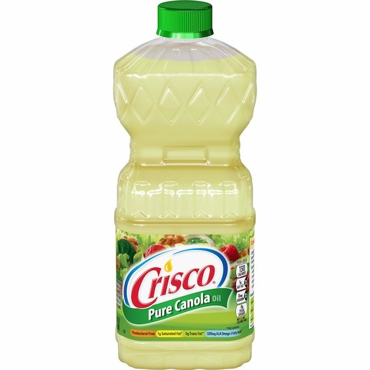 Crisco Pure Canola Oil, 40 Ounce, 9 Per Case