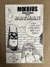 Moebius Extremely Rare Ashcan Comics #2 Starwatcher Embossed Stamp 85/250 Ratman