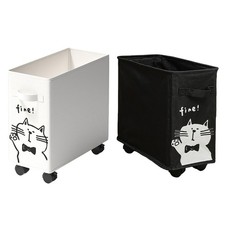 Carrello portaoggetti mobile sotto la scrivania per ufficio, casa,