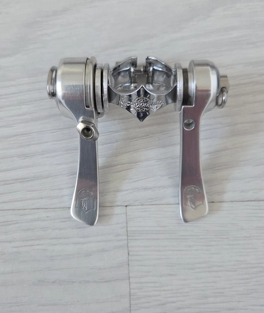 Leviers Campagnolo RECORD 2/3x8 vitesse - 44300 - Troc Vélo Leviers Campagnolo RECORD 2/3x8 vitesse - 44300 - Troc Vélo