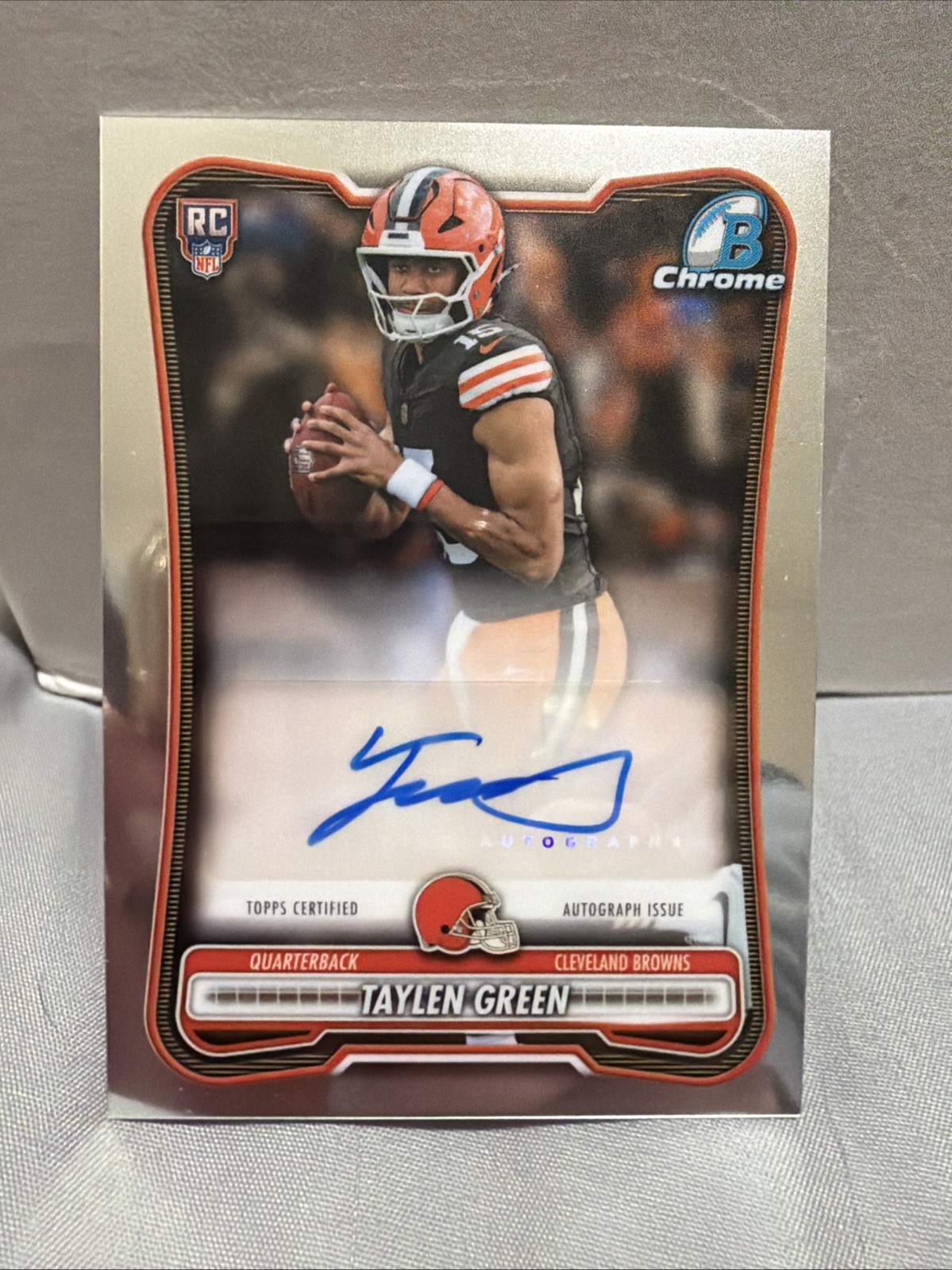 Topps 2026 Bowman  Chrome Taylen Green Chrome Auto RC