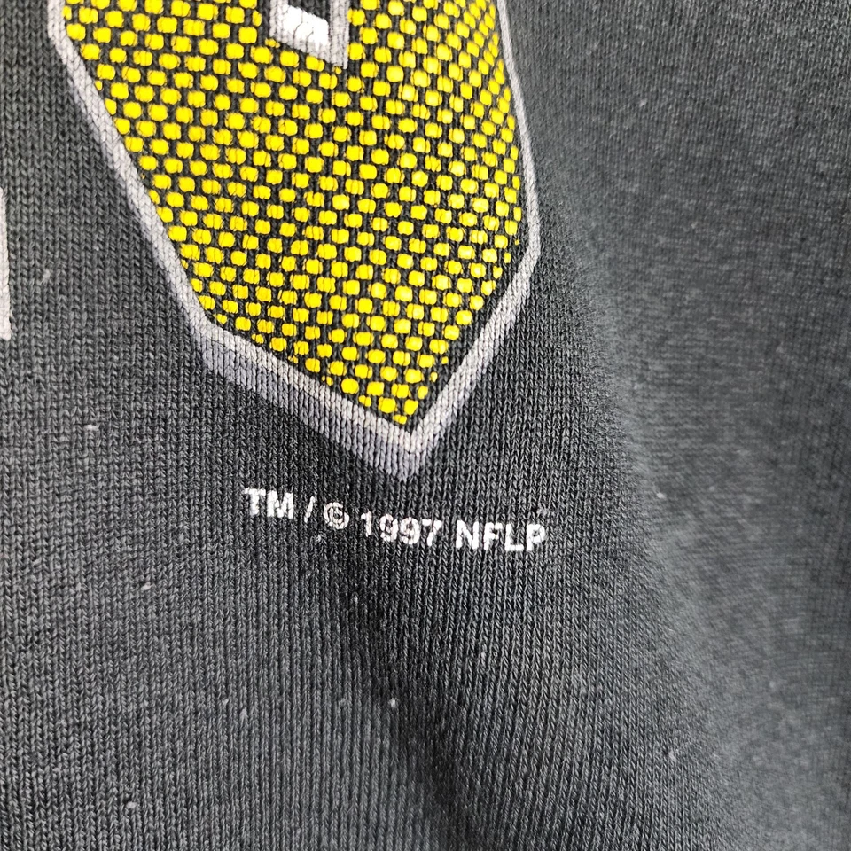 Pittsburgh Steelers Sweatshirt Men XL Pro Player 1997 Jumper Pullover Made in US - Image 4 of 4