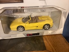 RARE DISCONTINUED UT MODELS 1:18 YELLOW FERRARI F355 SPIDER GIALLO MODENA READ
