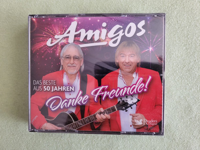 CD Readers Digest Amigos - Das beste aus 50 Jahren - Danke Freunde ! 4 CD´s Neu