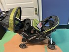 Double stroller for baby and a toddler